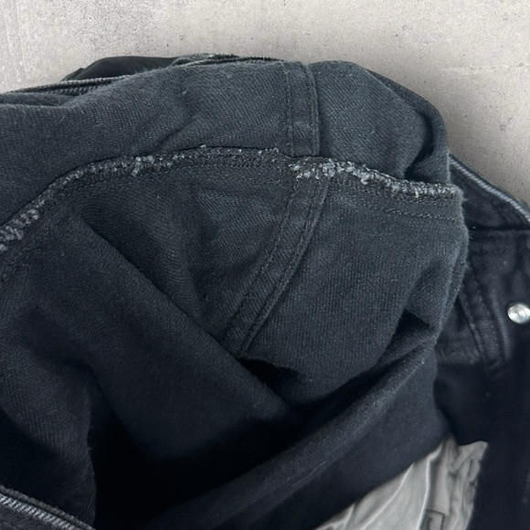 Sezane Jeans Womens Size 28 Wide Leg French Denim Minimalist Stretch Le Crop 38 - Picture 12 of 16